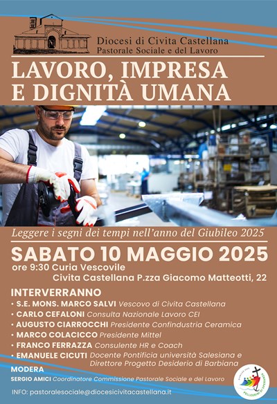 Lavoro, Impresa e Dignità Umana 10/05/2025